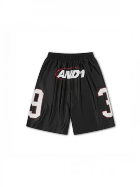 Foto van product AND1 Broek knalrood / zwart / wit
