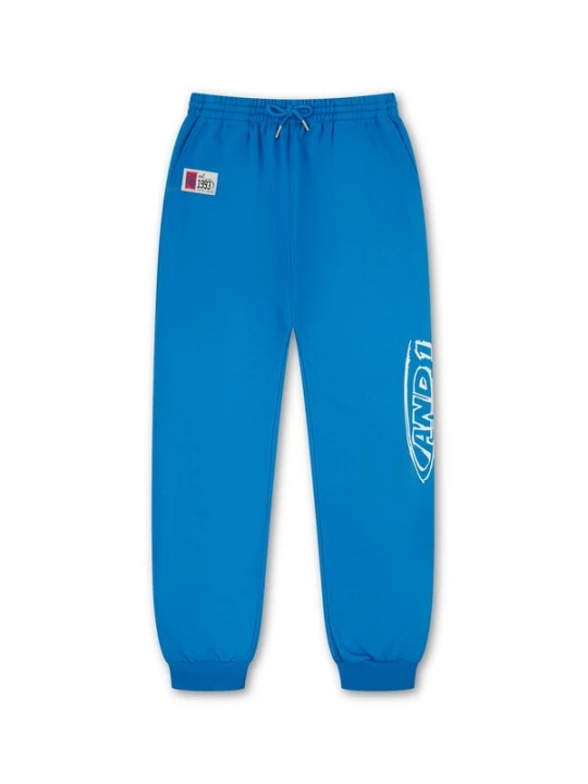 Foto van product AND1 Broek royal blue / koningsblauw / wit