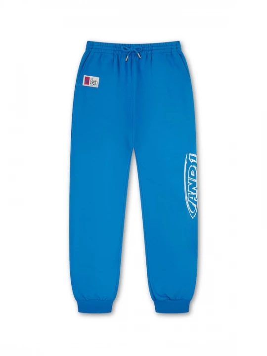 Foto van product AND1 Functionele broek azuur / wit