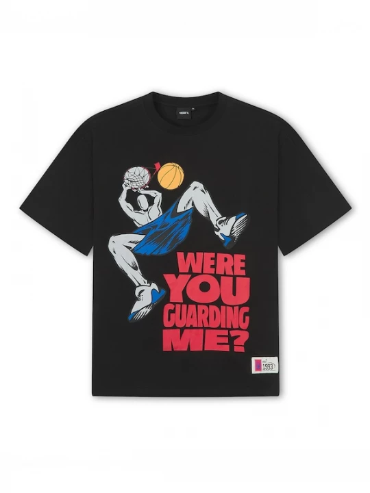 Foto van product AND1 Shirt blauw / lichtgrijs / rood / zwart