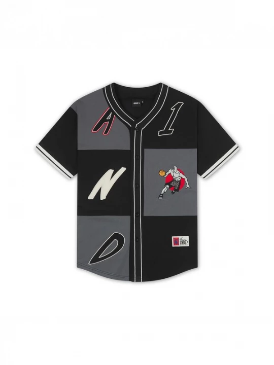 Foto van product AND1 Shirt donkergrijs / zwart
