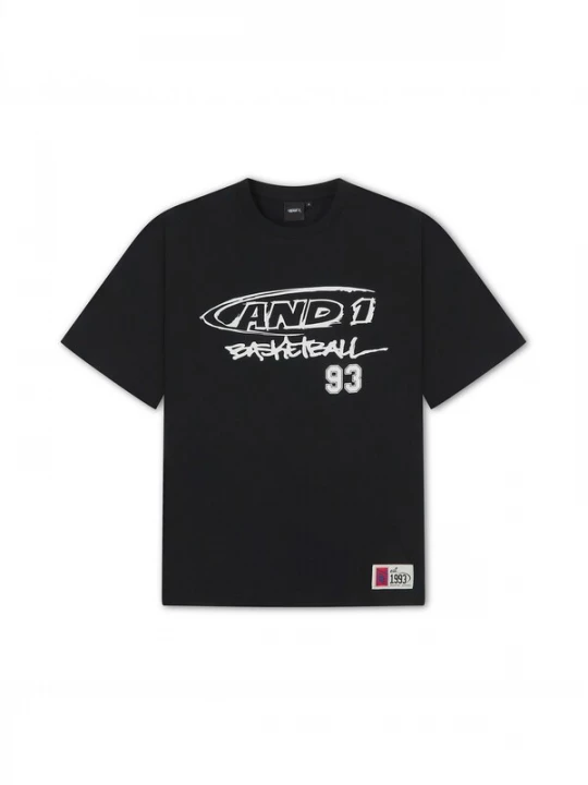 Foto van product AND1 Shirt zwart / wit