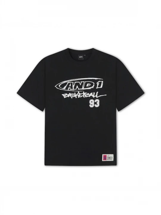 Foto van product AND1 Shirt zwart / wit
