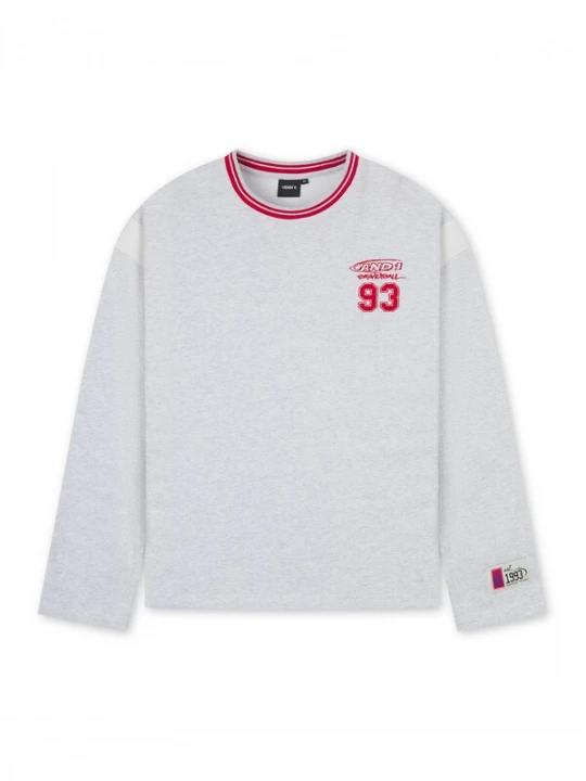 Foto van product AND1 Sweatshirt 'Core 93' lichtgrijs