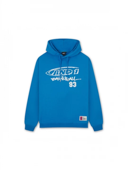 Foto van product AND1 Sweatshirt 'Core Graffiti' blauw / wit