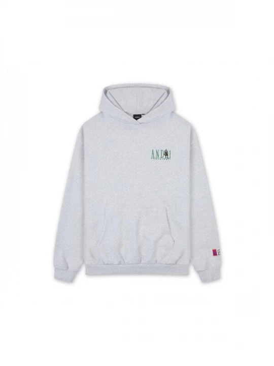 Foto van product AND1 Sweatshirt 'Core Retro' blauw / grijs gemêleerd / groen / wit