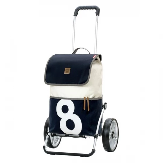 Foto van product Andersen Shopper Shopper '360°' marine / wit / eierschaal