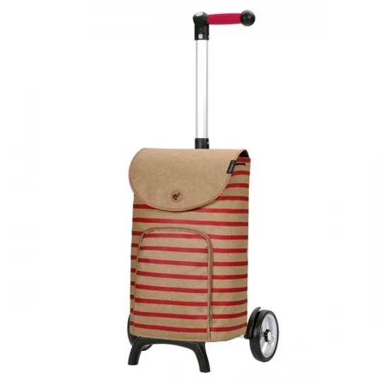 Foto van product Andersen Shopper Shopper 'Fun Eske' bruin / rood