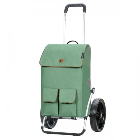 Foto van product Andersen Shopper Shopper 'Royal Ipek Ma' bruin / lichtgroen