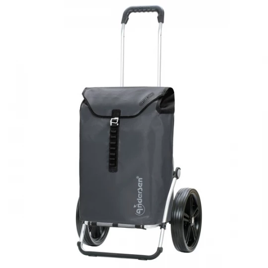 Foto van product Andersen Shopper Shopper 'Royal Ortlieb' antraciet / zwart / wit
