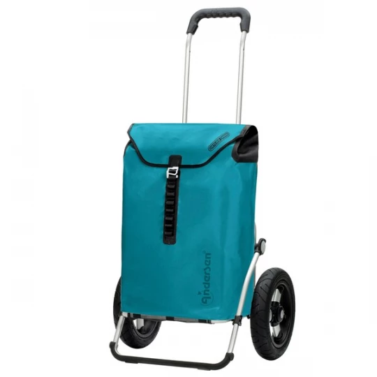 Foto van product Andersen Shopper Shopper 'Royal' turquoise / zwart