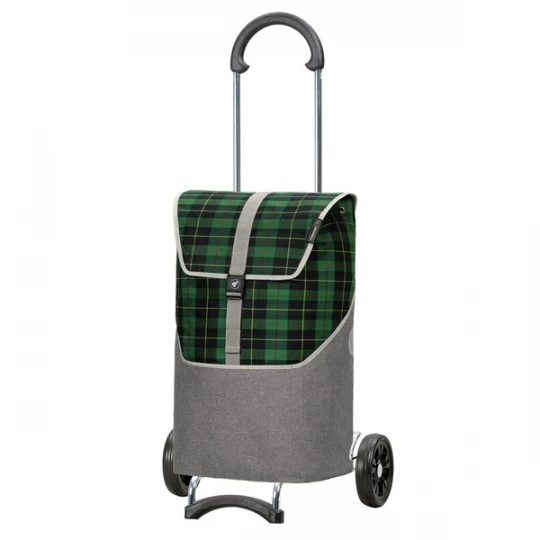 Foto van product Andersen Shopper Shopper 'Scala' geel / stone grey / donkergroen / zwart