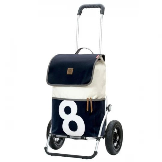 Foto van product Andersen Shopper Trolley blauw / wit