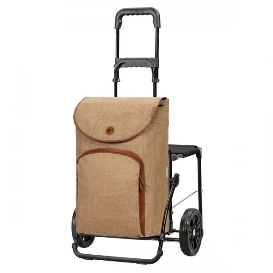Foto van product Andersen Shopper Trolley camel / cognac