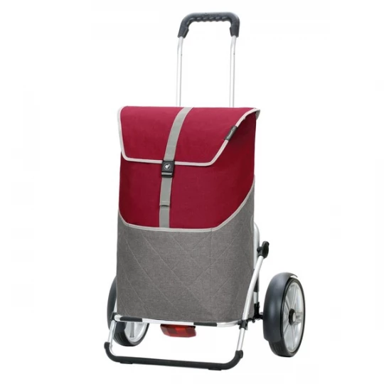Foto van product Andersen Shopper Trolley grijs / rood