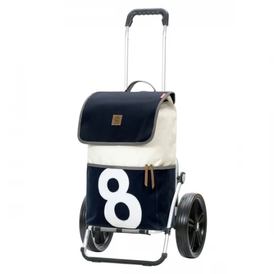Foto van product Andersen Shopper Trolley 'Mole' zwart / wit