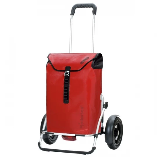 Foto van product Andersen Shopper Trolley rood / zwart / zilver