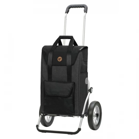 Foto van product Andersen Shopper Trolley 'Royal' grijs gemêleerd / zwart