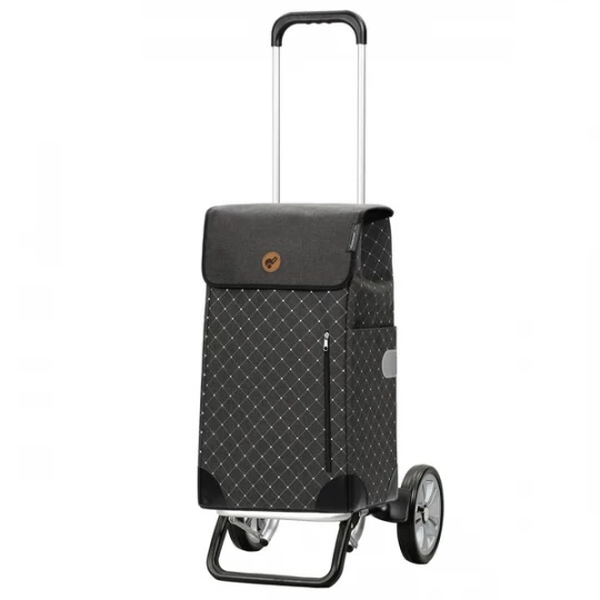 Foto van product Andersen Shopper Trolley 'Sofia' antraciet / wit