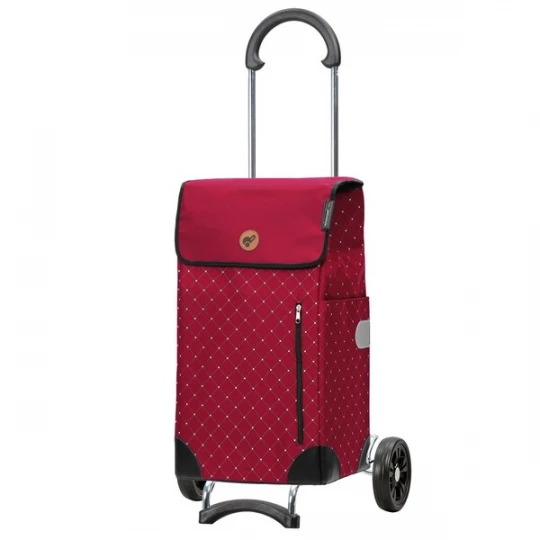 Foto van product Andersen Shopper Trolley 'Sofia' rood / zwart