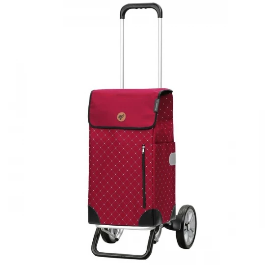 Foto van product Andersen Shopper Trolley 'Sofia' rood / zwart / wit