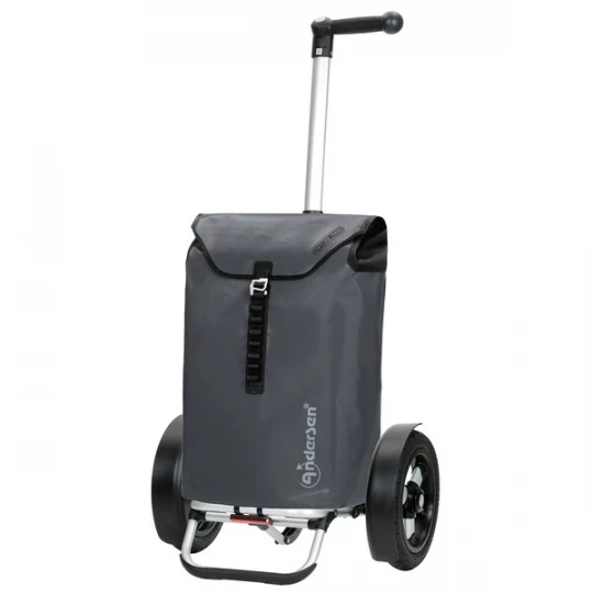 Foto van product Andersen Shopper Trolley 'Tura' donkergrijs / zwart