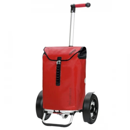 Foto van product Andersen Shopper Trolley 'Tura' donkerrood / zwart