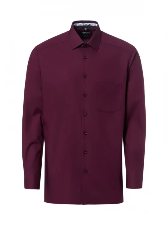 Foto van product Andrew James Overhemd aubergine