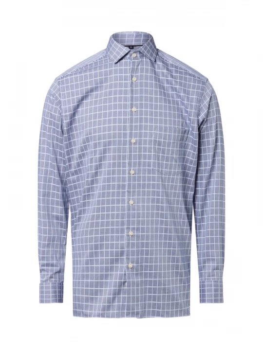 Foto van product Andrew James Overhemd navy / lichtblauw