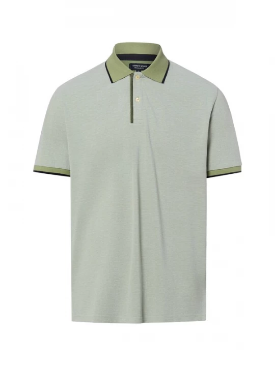 Foto van product Andrew James Shirt groen / pastelgroen