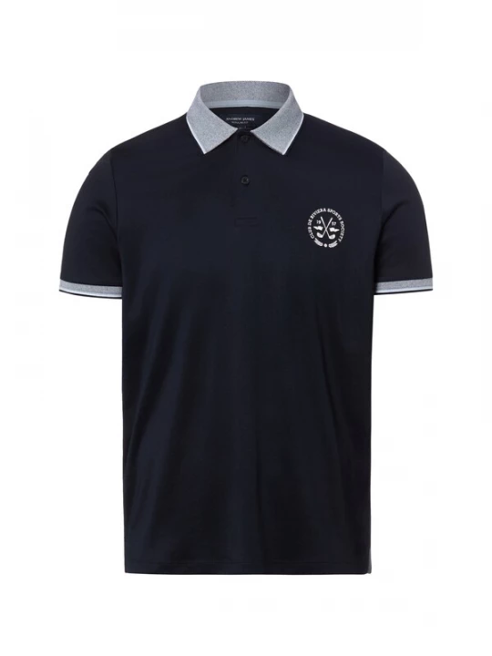 Foto van product Andrew James Shirt marine / blauw gemêleerd