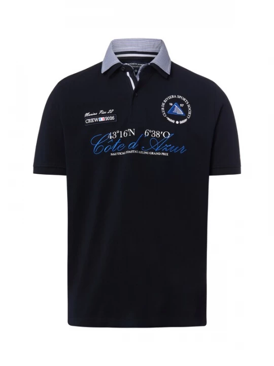 Foto van product Andrew James Shirt marine / gemengde kleuren