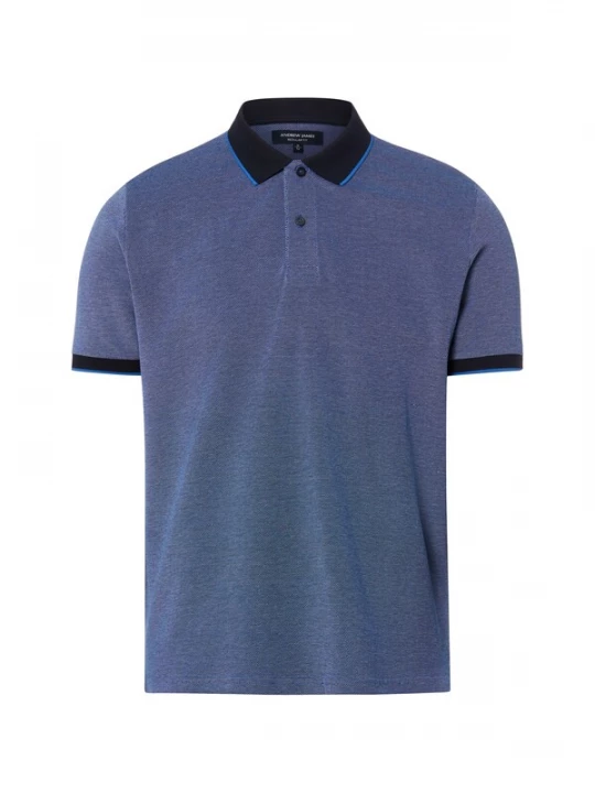 Foto van product Andrew James Shirt marine / royal blue / koningsblauw