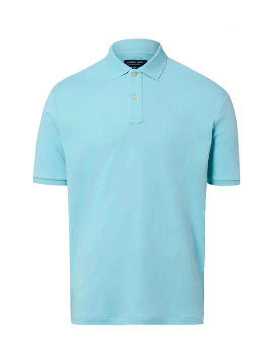Foto van product Andrew James Shirt turquoise