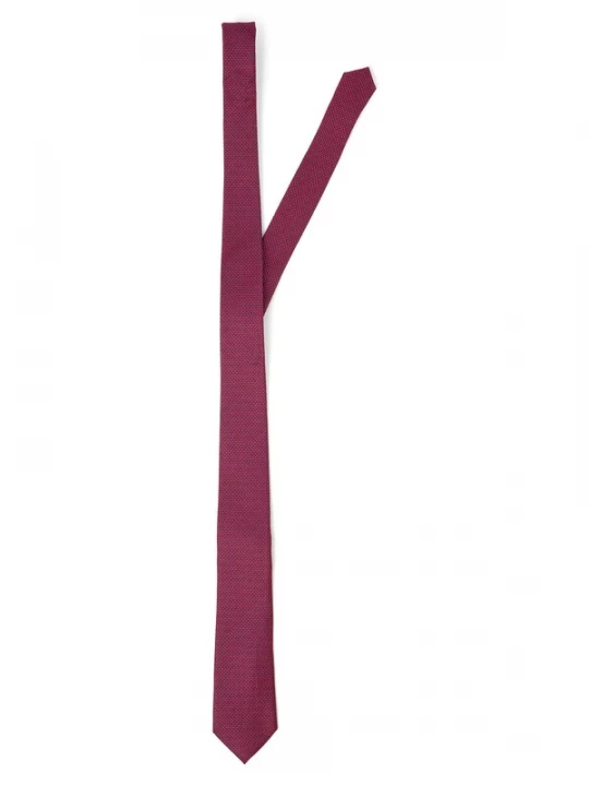 Foto van product Andrew James Stropdas navy / lichtblauw / bordeaux