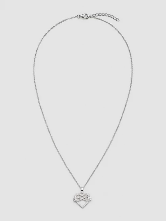 Foto van product Ankerketting met hartdetail s.Oliver zilver