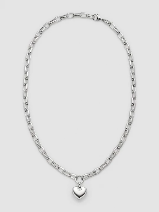 Foto van product Ankerketting met hartdetail s.Oliver zilver
