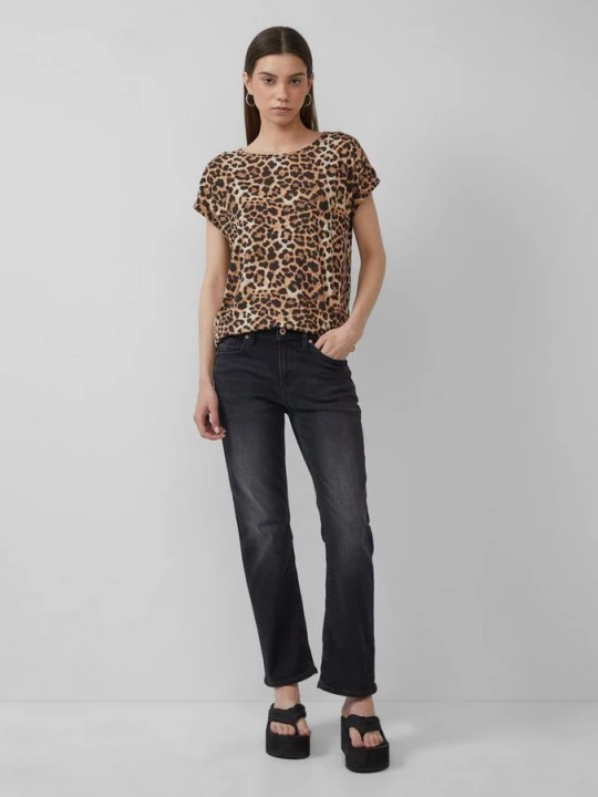 Foto van product Ankle jeans Catie / slim fit / mid rise / straight leg / super stretch QS grijs