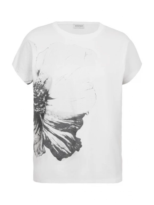 Foto van product Anna Field Shirt donkergrijs / zwart / wit