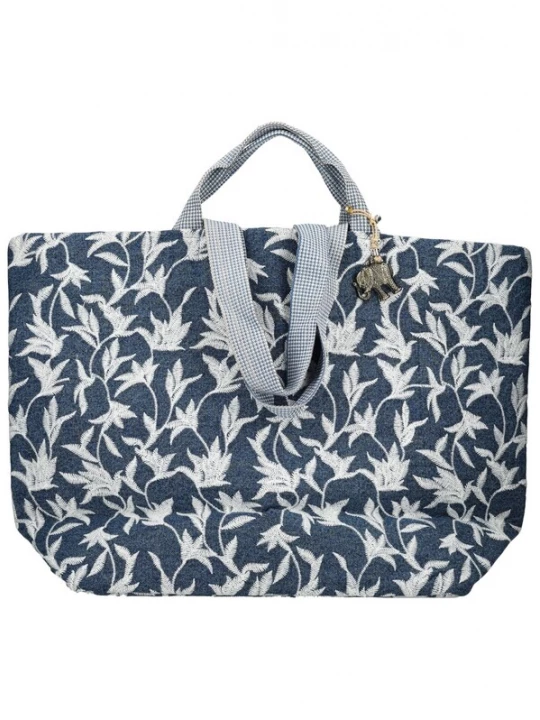 Foto van product ANOKHI Shopper blauw