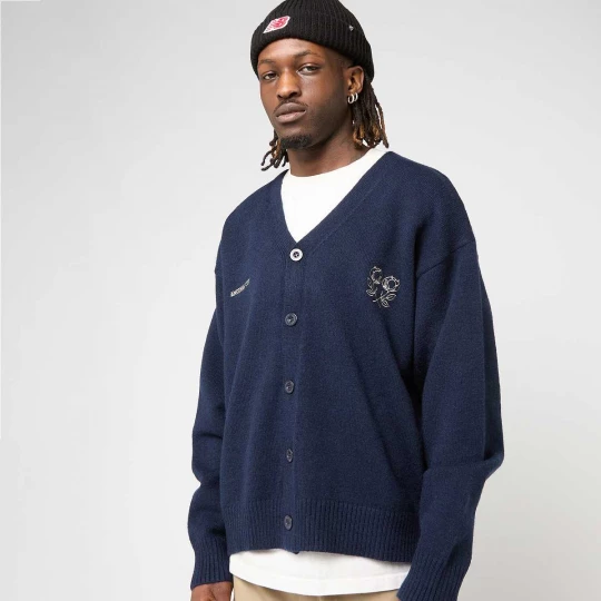 Foto van product Another Knit Cardigan Another Cotton Lab blauw