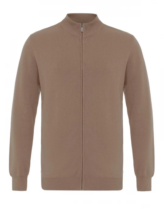Foto van product Anou Anou Gebreid vest camel