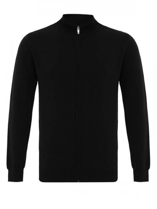 Foto van product Anou Anou Gebreid vest zwart