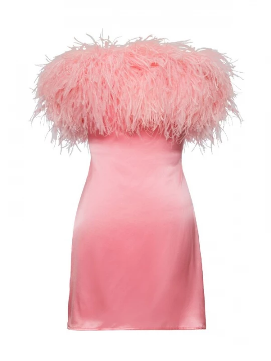 Foto van product Anse Victorin Cocktailjurk 'Melody' pink