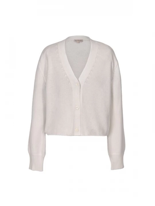 Foto van product Anse Victorin Gebreid vest 'Melissa' crème
