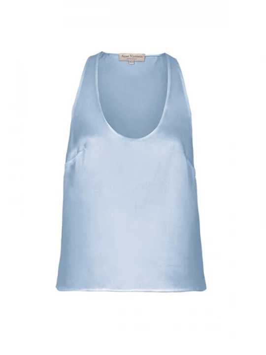 Foto van product Anse Victorin Top 'Victoria' lichtblauw