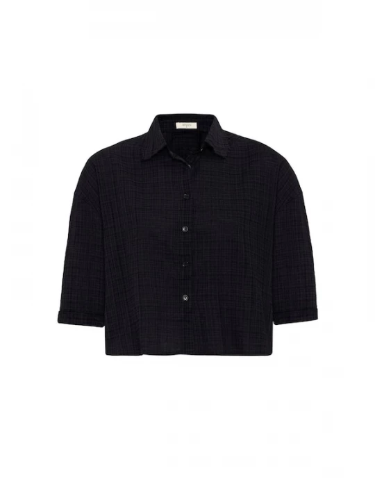 Foto van product Antioch Blouse donkergrijs / zwart