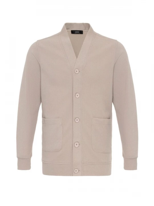 Foto van product Antioch Gebreid vest beige