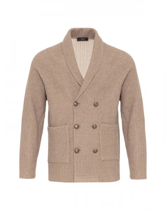Foto van product Antioch Gebreid vest beige