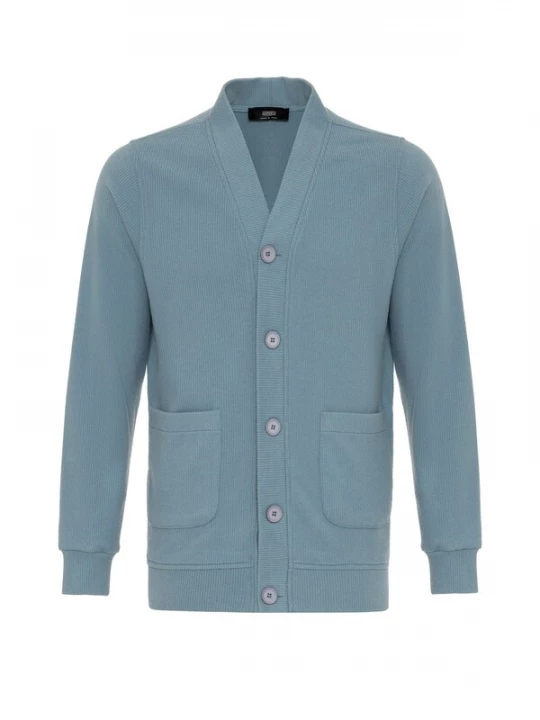 Foto van product Antioch Gebreid vest blauw